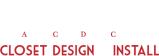 Adams Closet Design Culture Logo